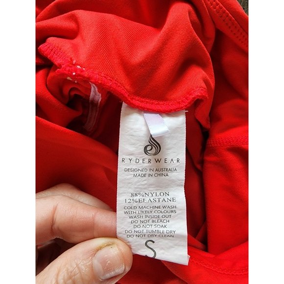 Ryderwear Women's Red Activewear Set - Picture 11 of 12
